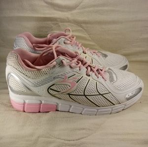 Gravity Defyer GDefy Veroshock Shoe Women's Sz 10 US White Pink Athletic Comfort